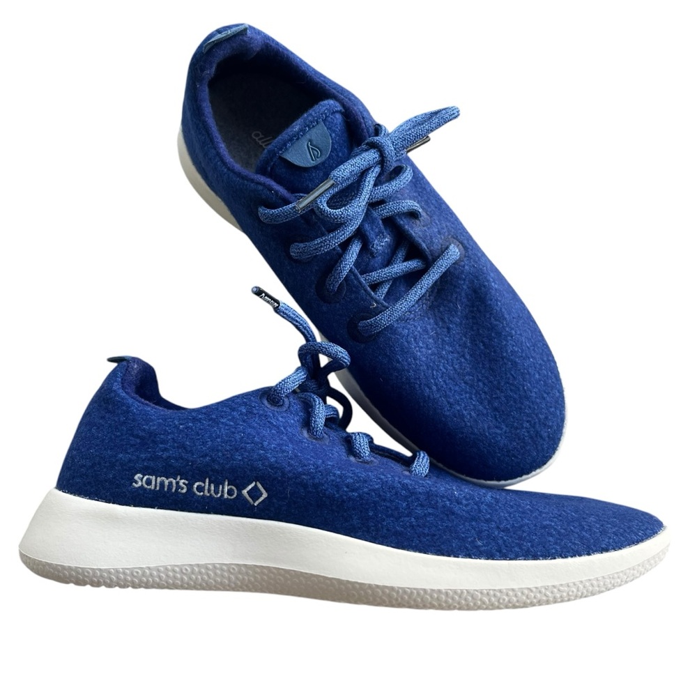 Allbirds Womens Sz 8 Blue Sam’s Club Edition Wool Runner Athletic Sneakers Shoes